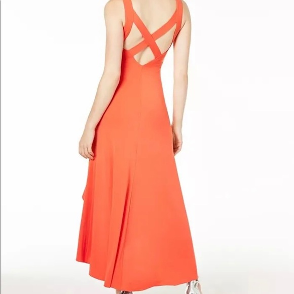 Guess Women's Mylarose Asymmetrical
Crisscross Dress Orange Size Small $108 - Picture 2 of 3